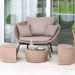 Patio Seating Set 4 Pcs
